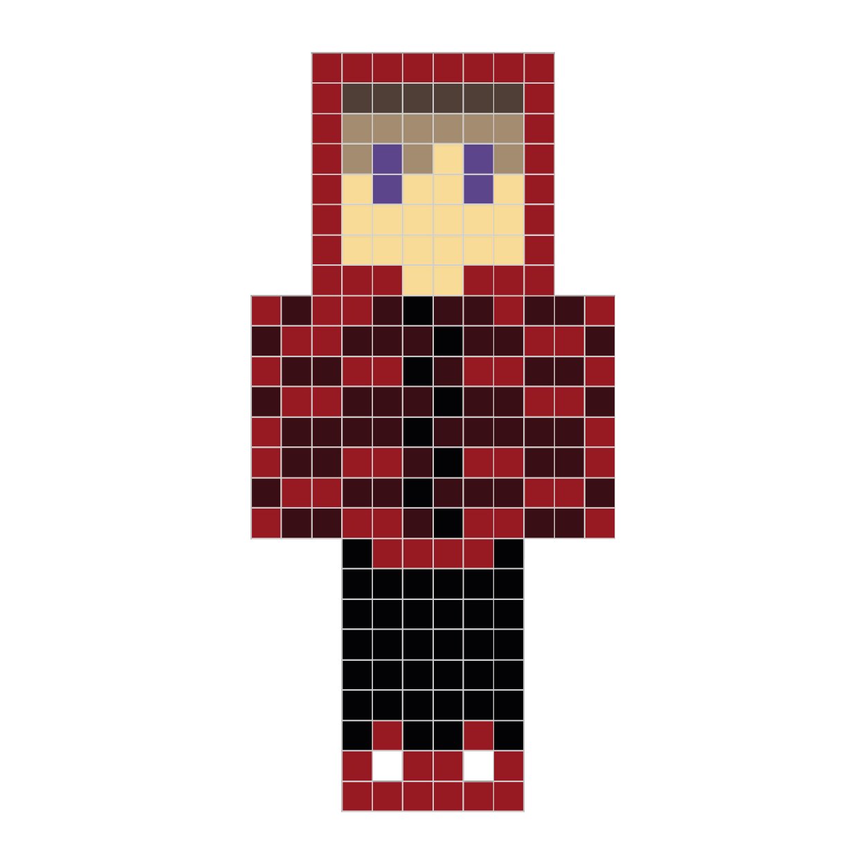 Pixel Minecraft à reproduire, Print format A4 - Payhip