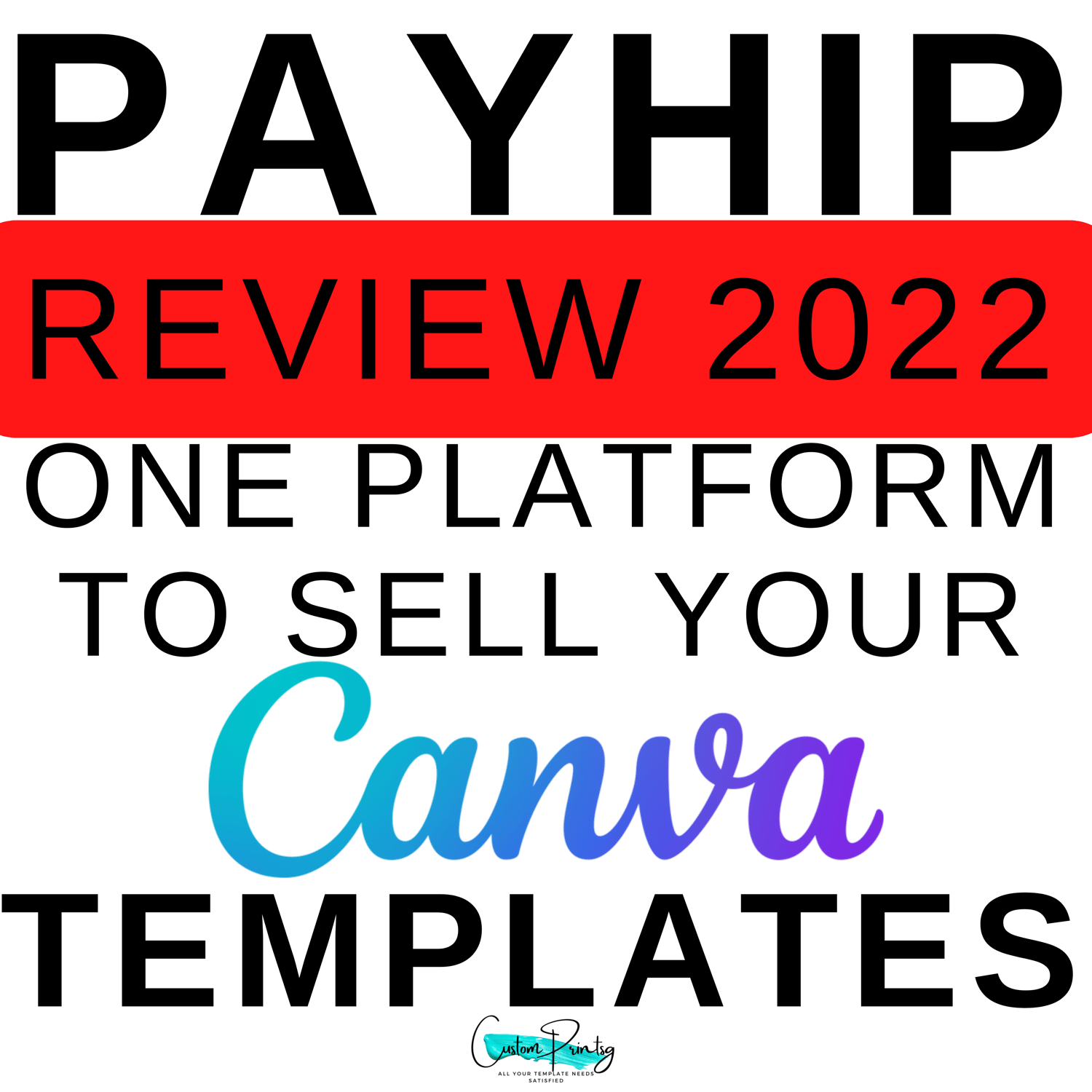 Payhip Review 2022 one platform to sell your canva templates and digital products