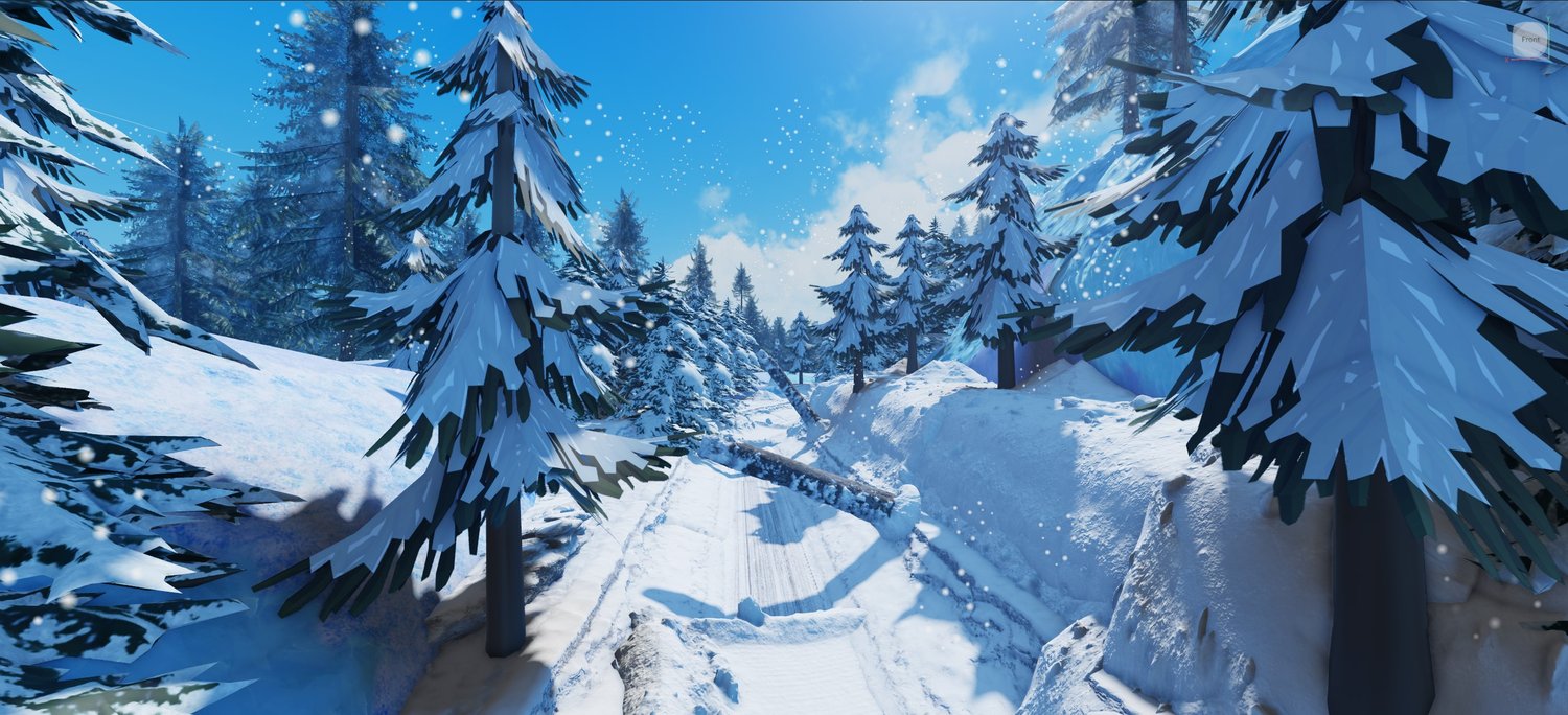 [LIMITED] Fantasy Winter Forest Roblox Map