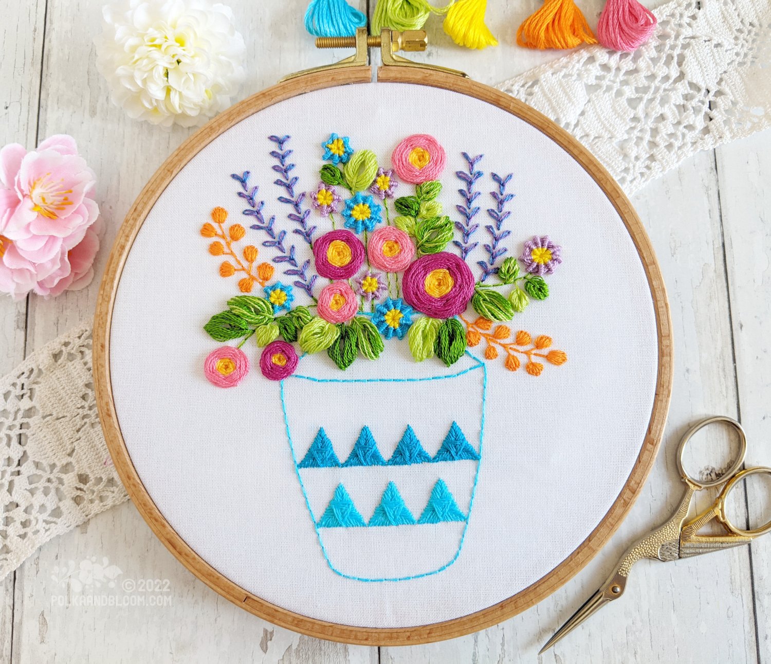 Lazy May Embroidery