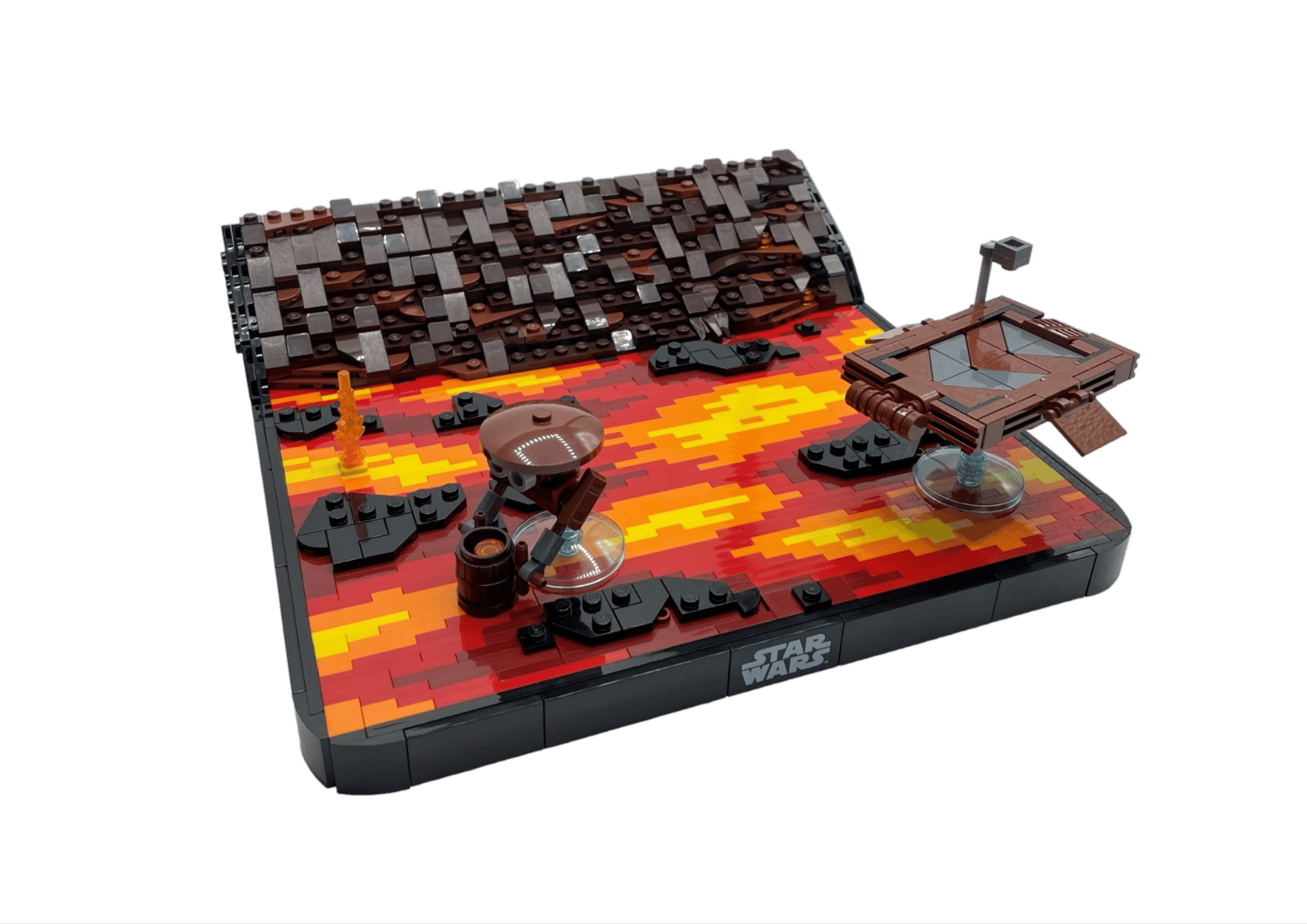 Star wars best sale lego mustafar