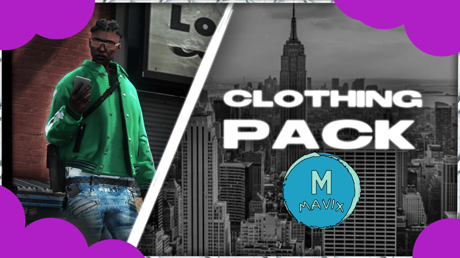 American Clothing Pack FiveM Ready - Male Female - Payhip