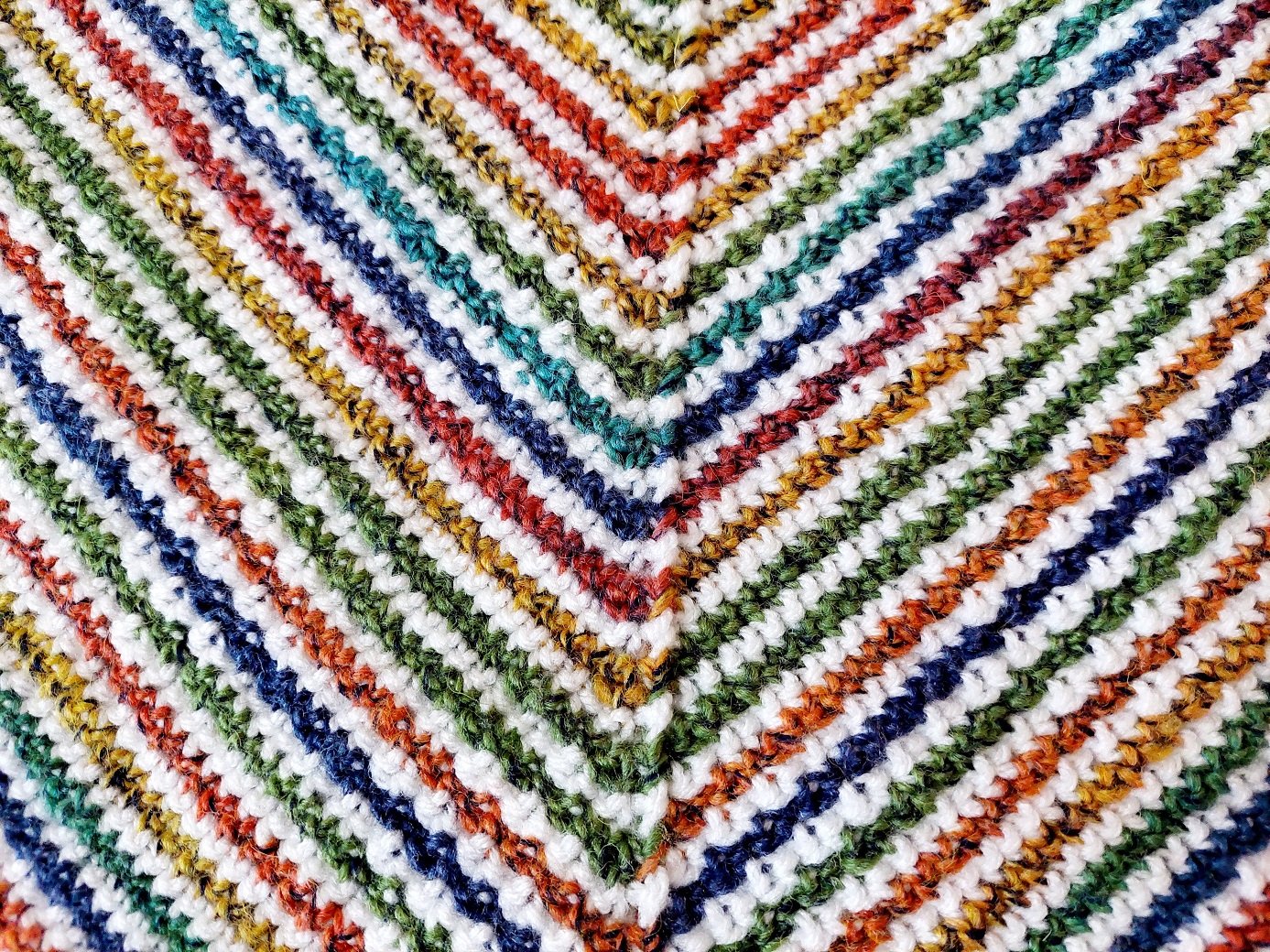 Square Away. Overlay mosaic crochet pattern