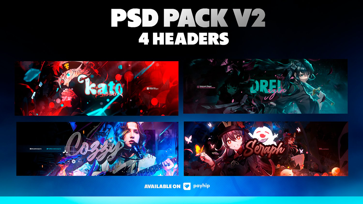 PSD PACK V2 - Payhip