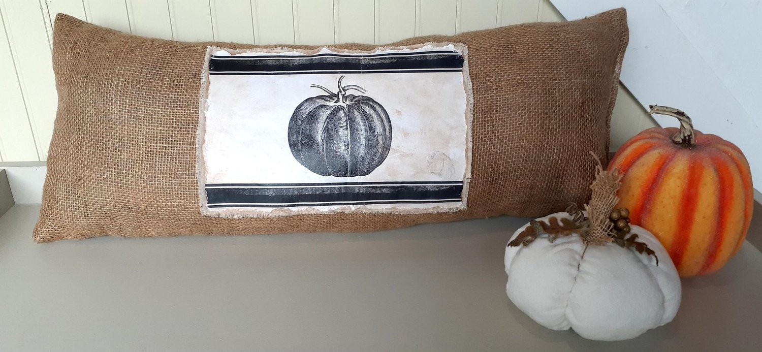 Primitive Dark Crow Pumpkin Pillow Cover | Thanksgiving Décor | Farmhouse  Pillows | Country Decor | Fall Throw Pillows | Cute Throw Pillows