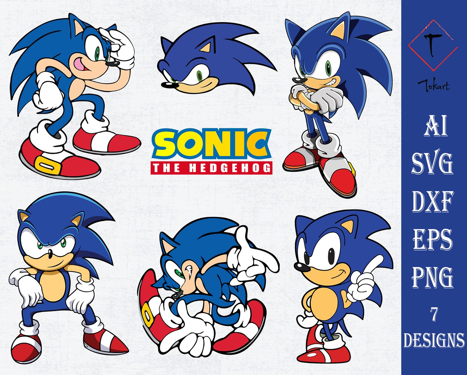 Sonic Hedgehog SVG