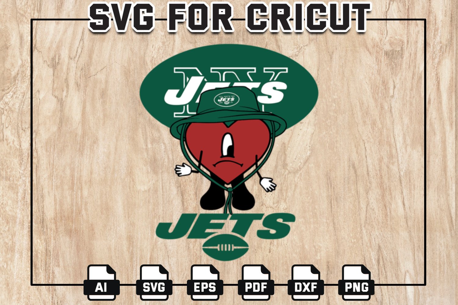 New York Jets Circle Logo svg, nfl svg, eps, dxf, png, digital