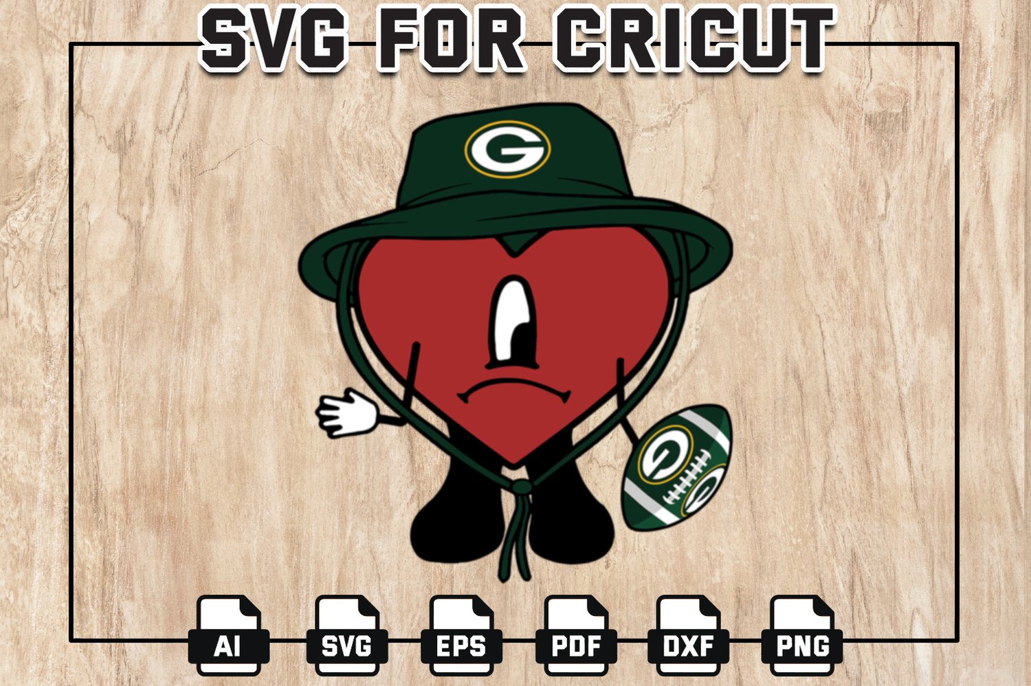 Green Bay Packers SVG • NFL Football Team T-shirt SVG Design Cut Files  Cricut