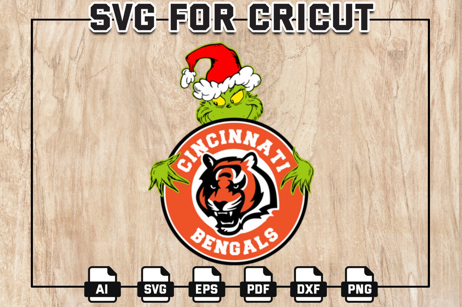 Bengals SVG Bundle Bengals PNG Bundle Digital Download Cut 