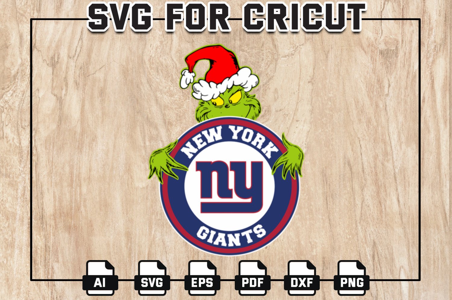 Grinch New-York-Giants Football SVG, Giants NFL Logo Svg, NFL Teams,  Football SVG, Digital Download