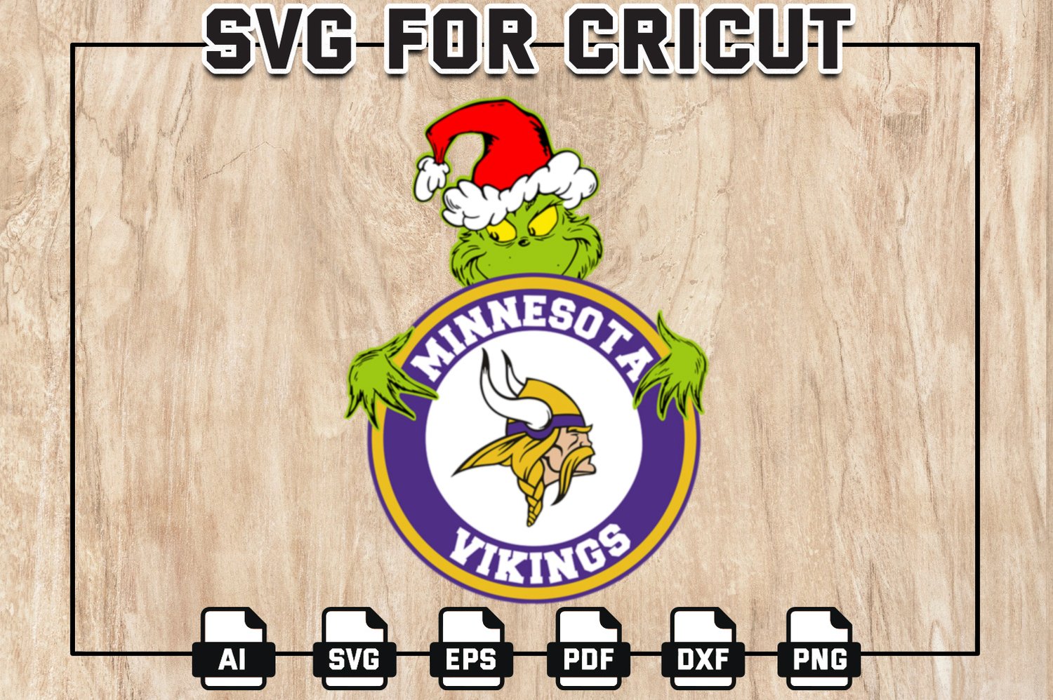 Vikings Football Svg File 