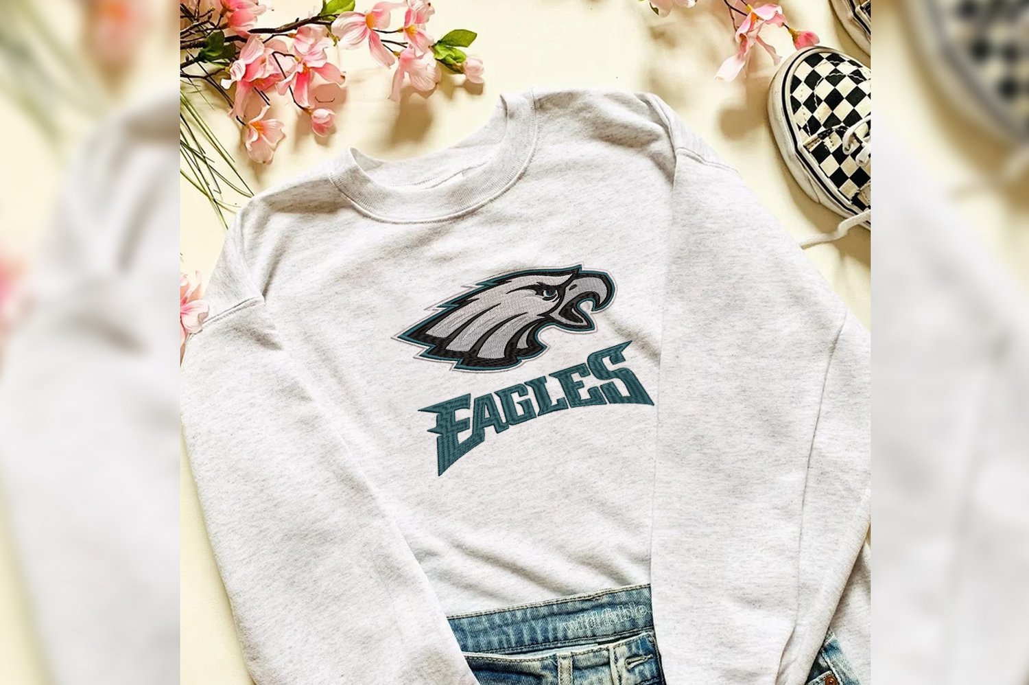 Philadelphia Eagles It's A Philly Thing Embroidery, American Football Gift  For Fan Embroidery, Embroidery Design File