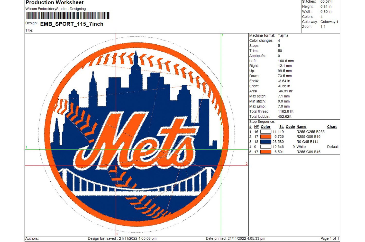 Mets Downloadable Schedule