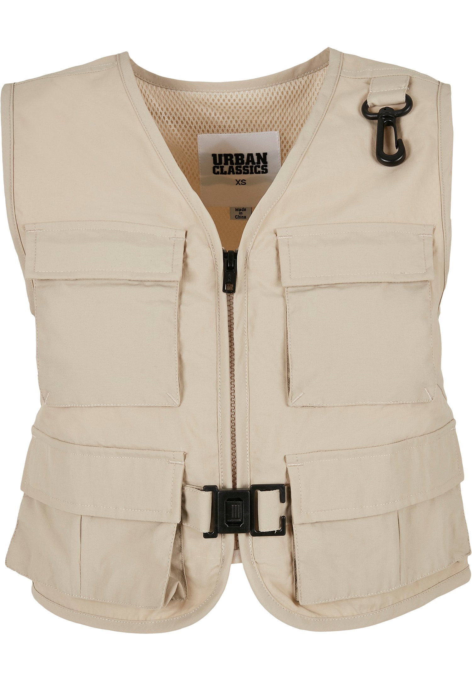 Ladies - Short Tactical Vest Black - 3XL