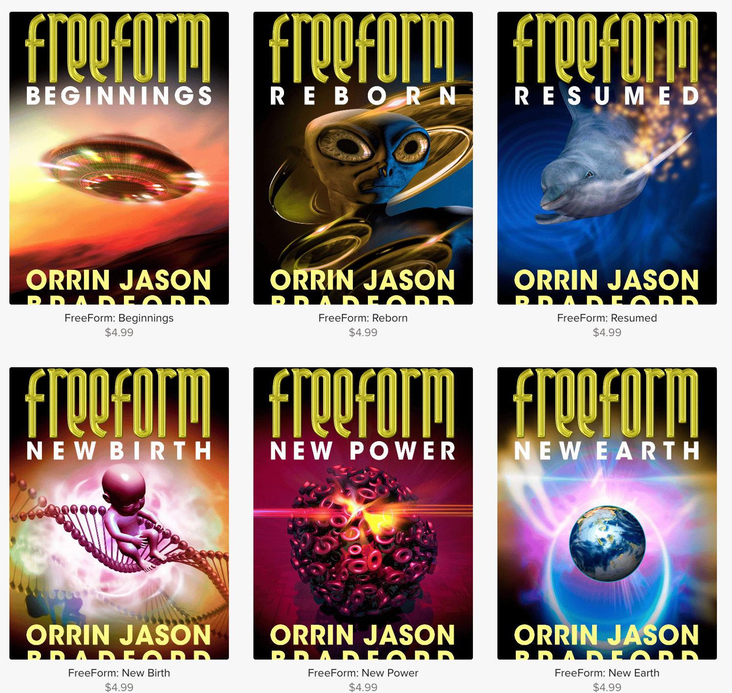 Orrin Jason Bradford Books