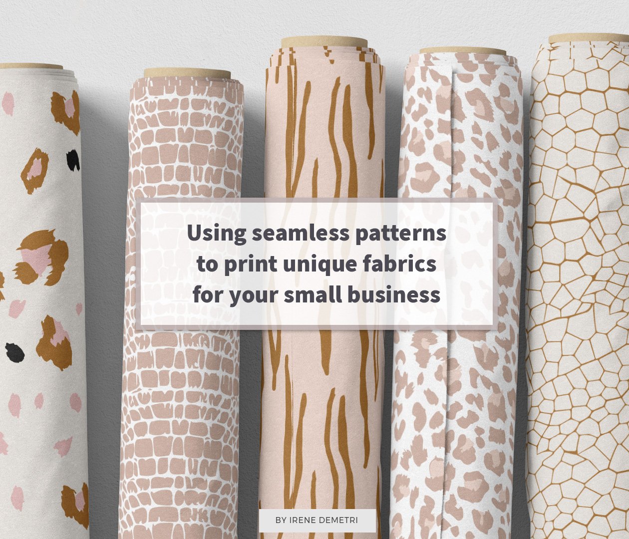 animal print seamless pattern fabrics