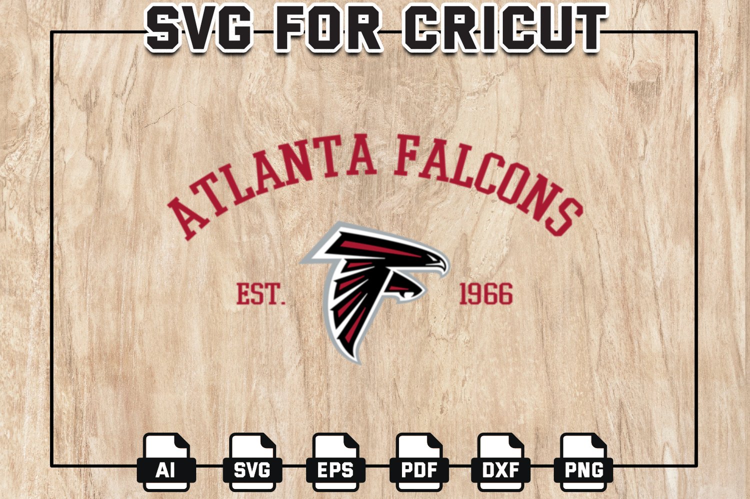 NFL Logo Atlanta Falcons, Atlanta Falcons SVG, Vector Atlanta