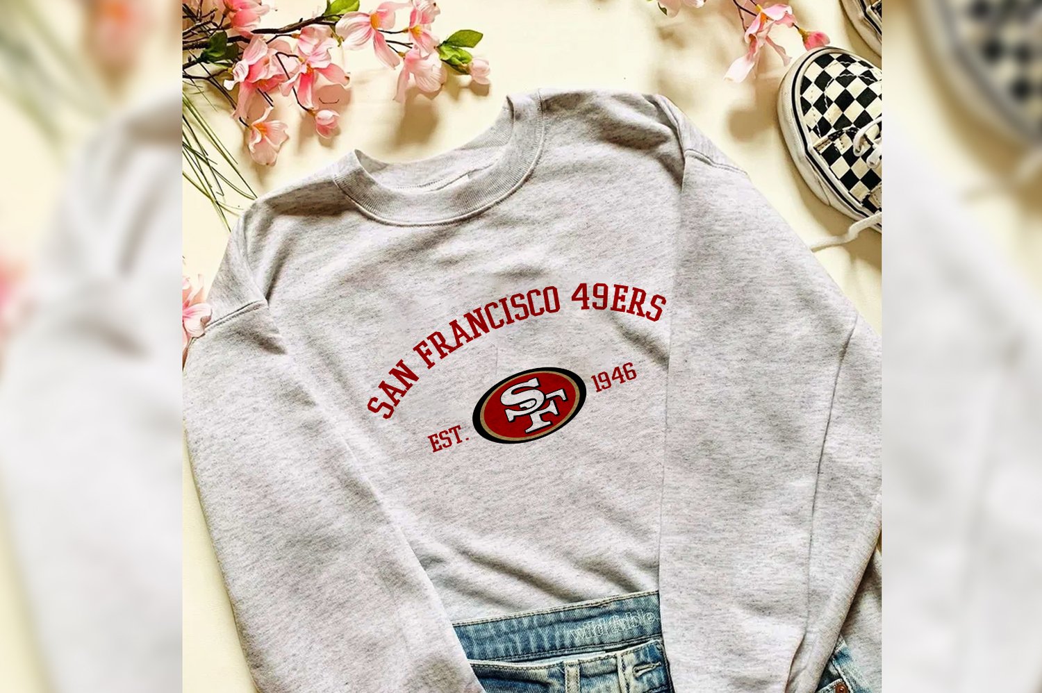 San Francisco 49ers SVG • NFL Football Team T-Shirt Design SVG Cut