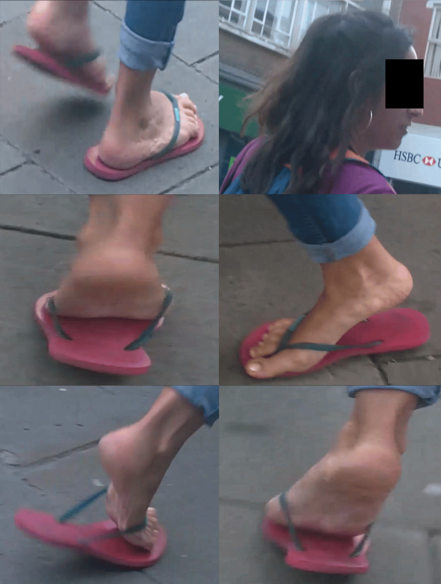 Sexy flip flops