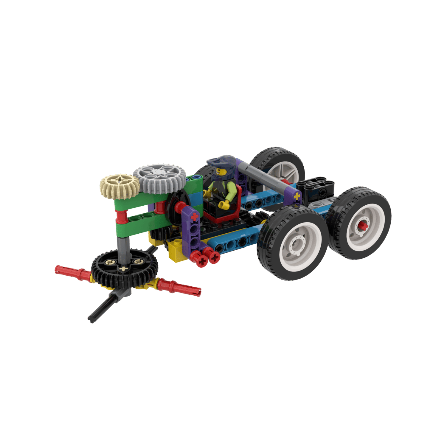 Sweeper Model (BricQ Prime) Building Instruction PDF