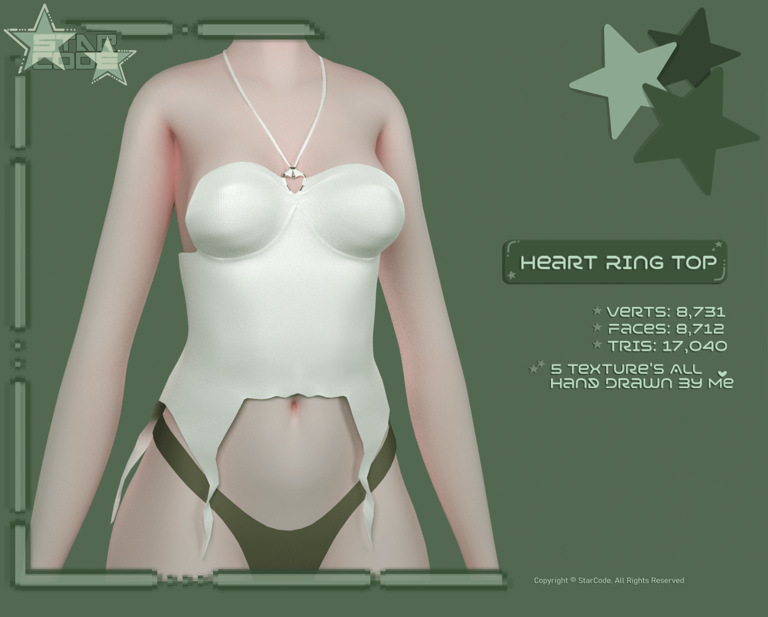 Heart Ring Top