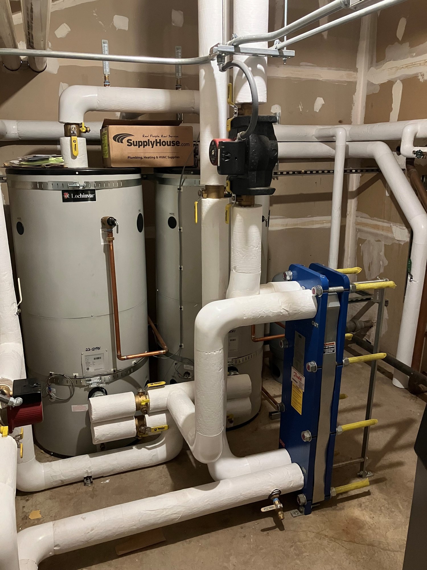 Heat Exchanger for Domestic Hot Water Production