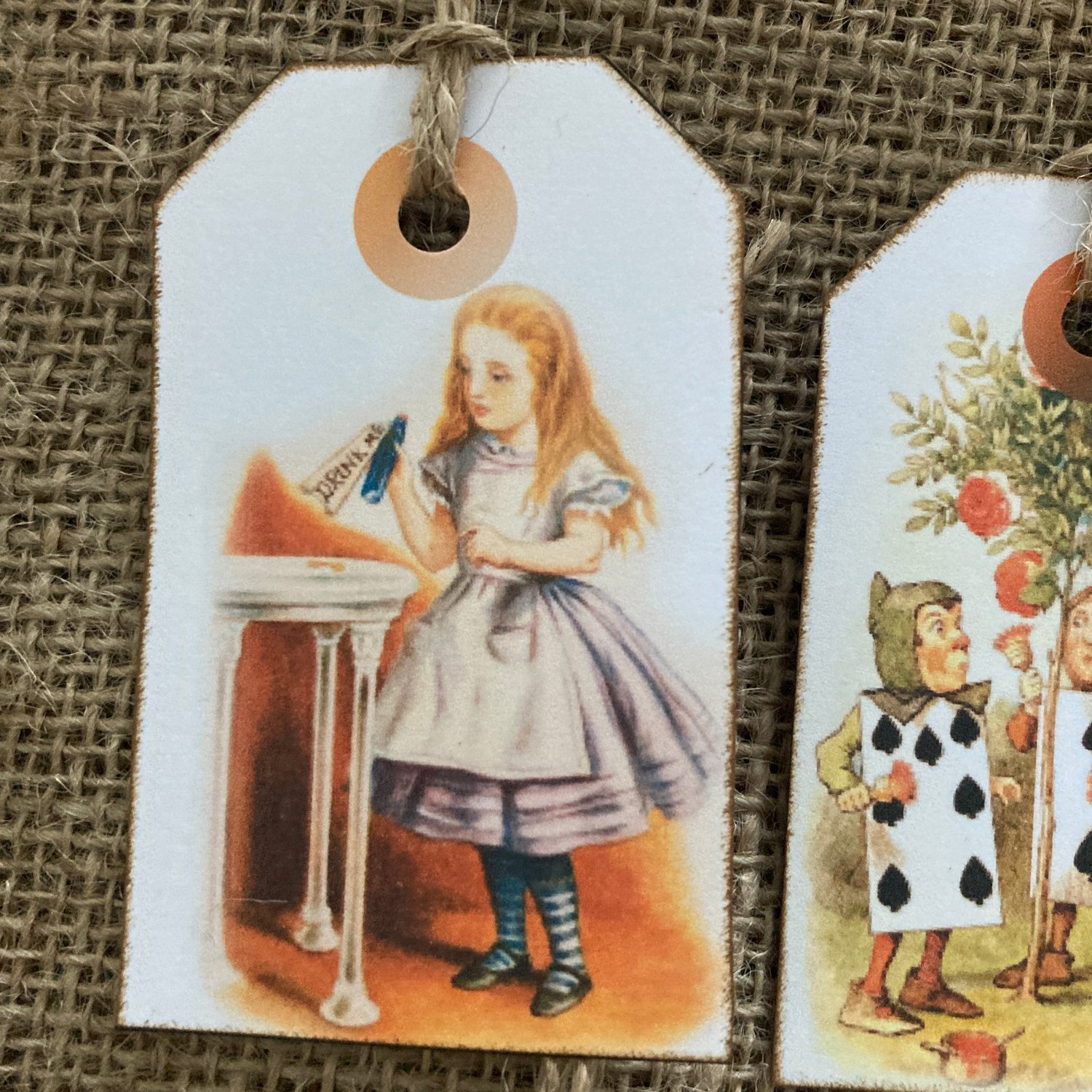 Alice in Wonderland Gift Tags