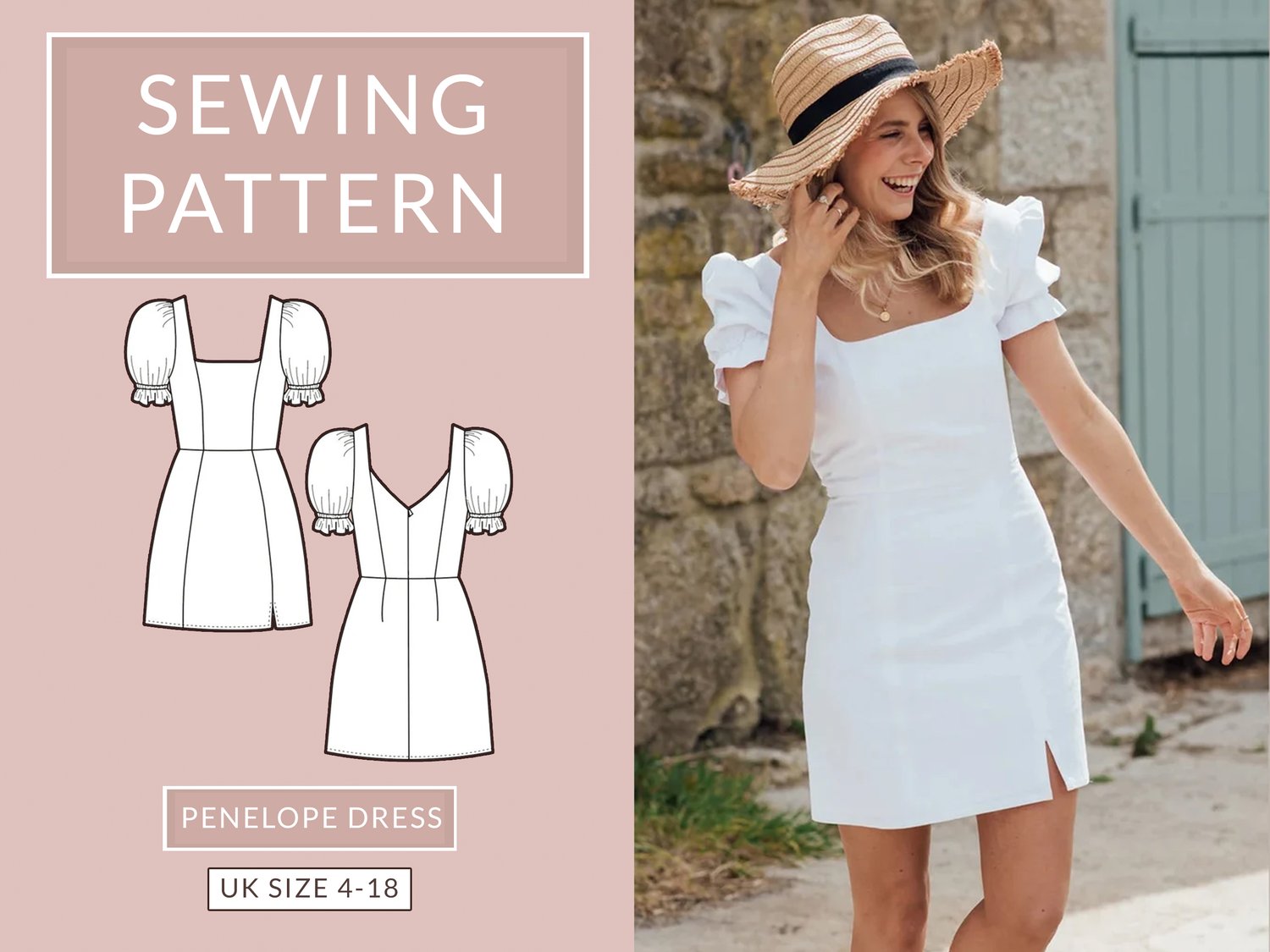 Penelope dress - PDF sewing pattern