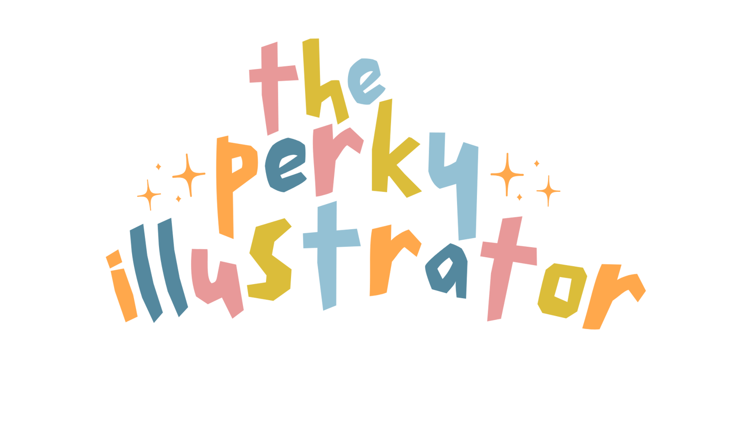 The perky illustrator logo