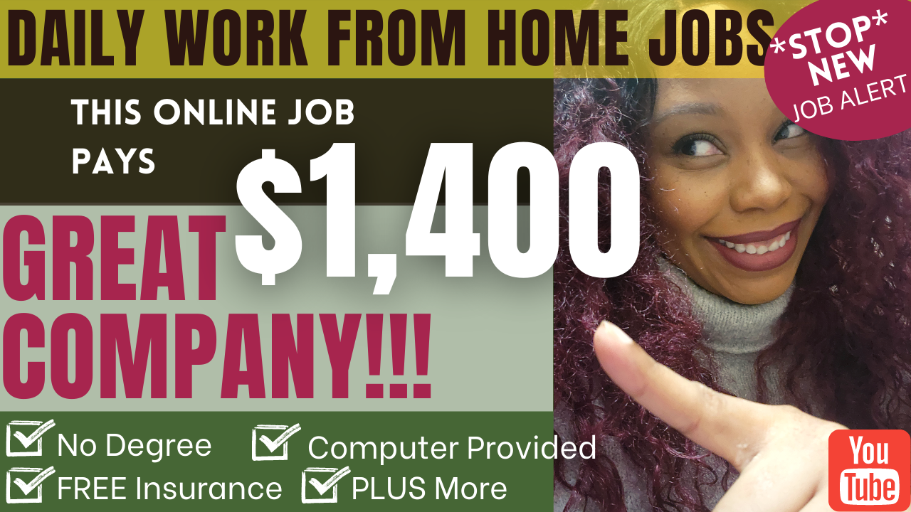 Brand new work from home jobs posted today for Customer Support