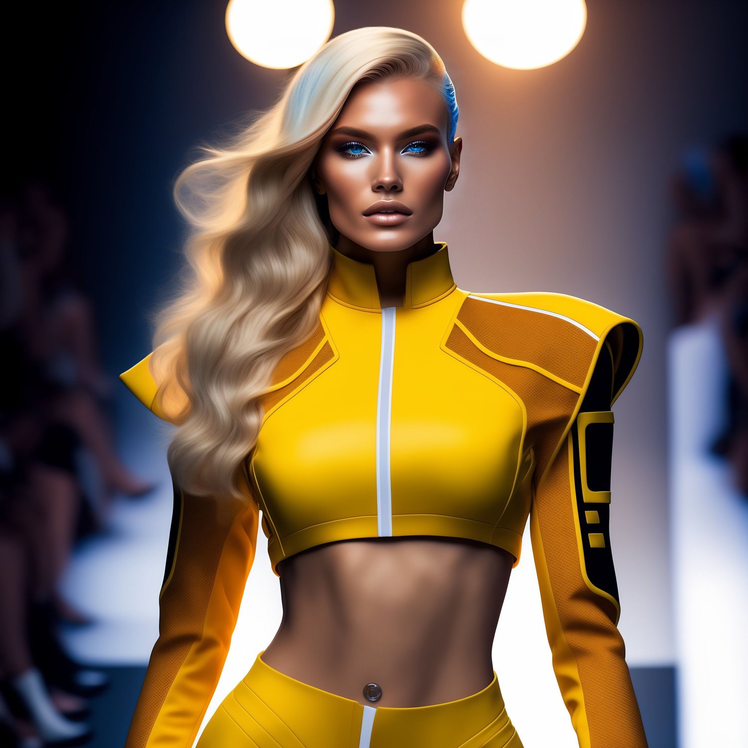 Moonbase Alpha Fashion Show