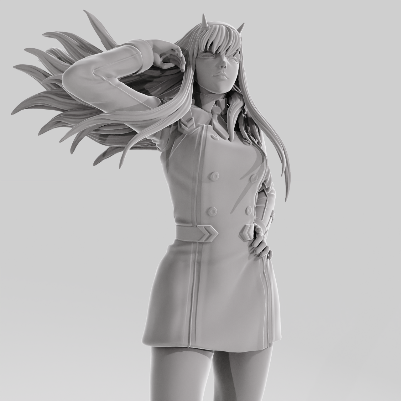 3D file Roxy Migurdia - Mushoku Tensei Anime Figurine STL for 3D
