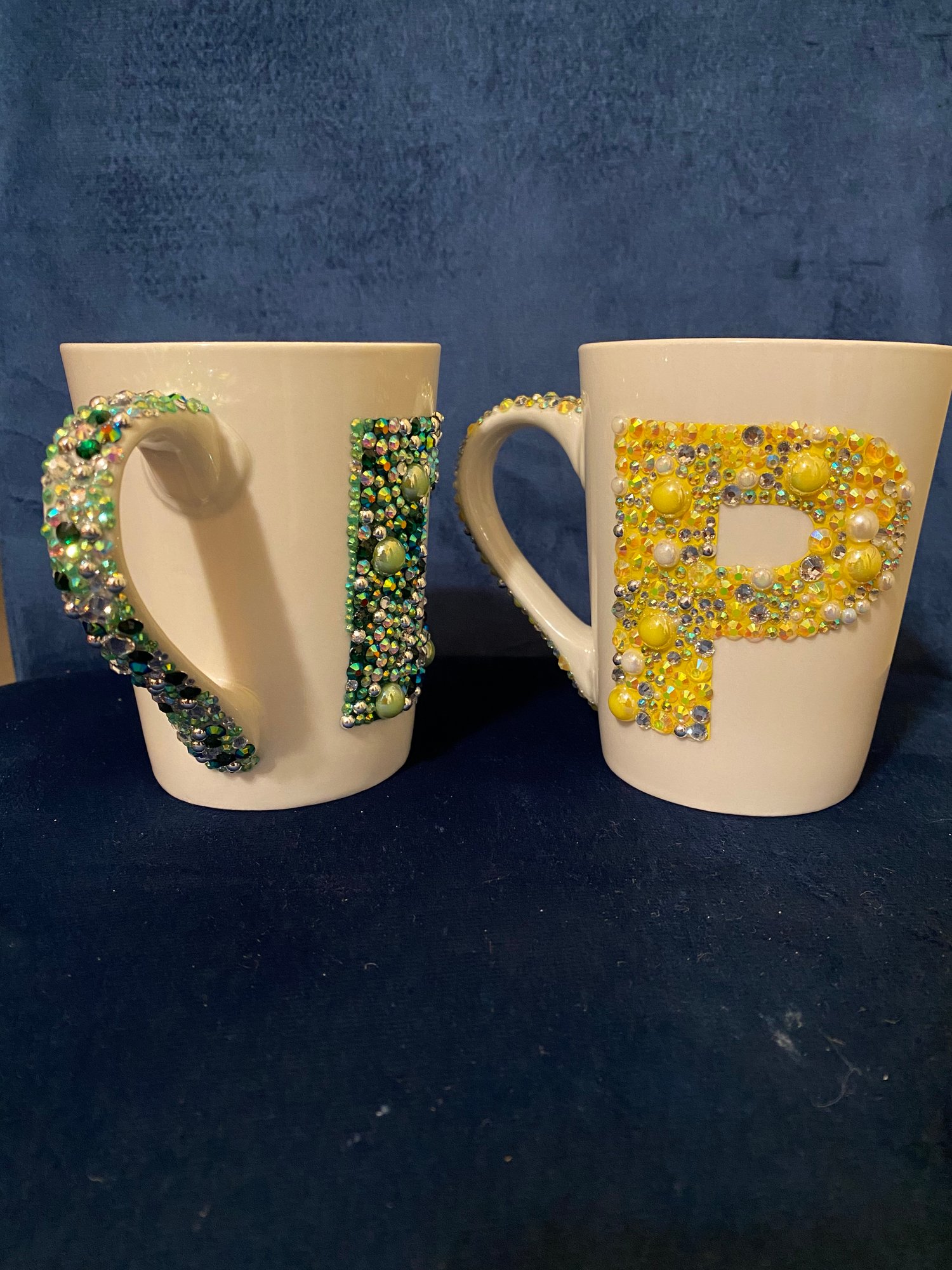 Bling Initial Mug - Payhip