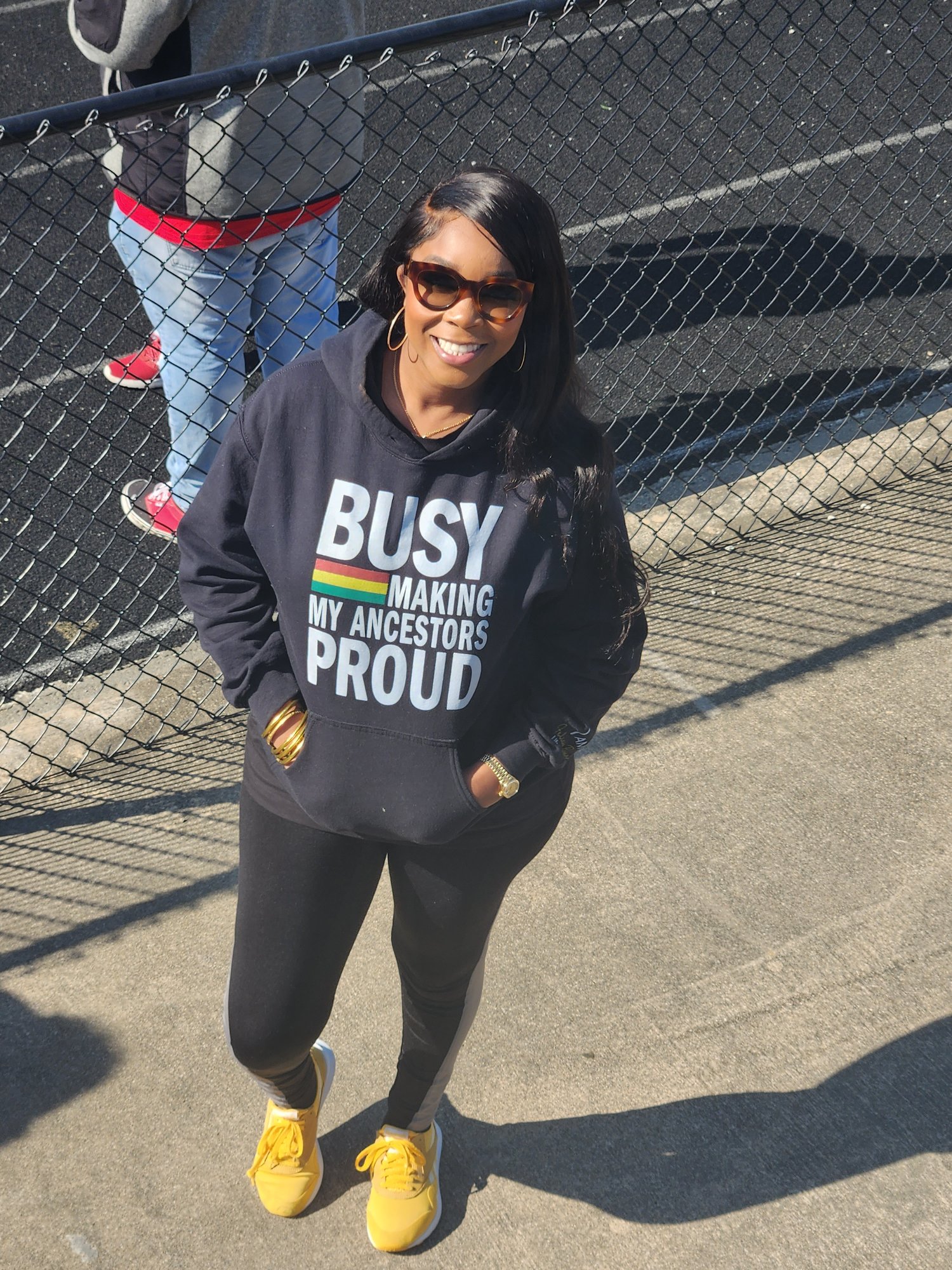 Busy making my ancestors proud hoodie new arrivals