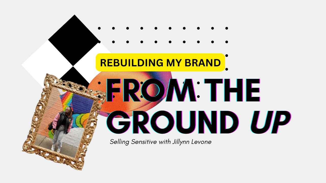 Rebuilding My Brand from the Ground Up Youtube Thumbnail