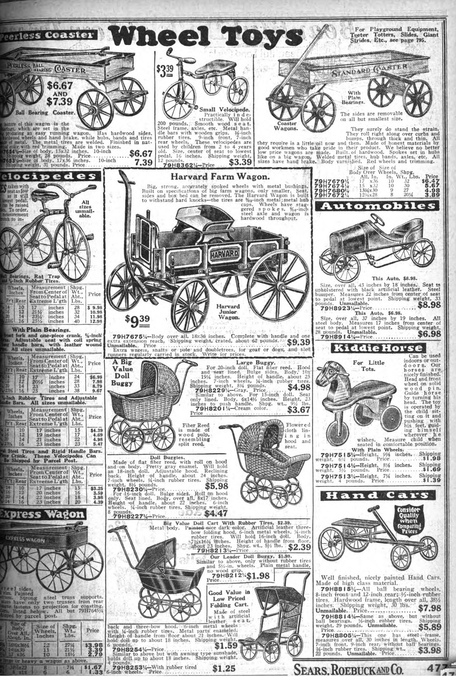 Sears Roebuck Catalog 1922