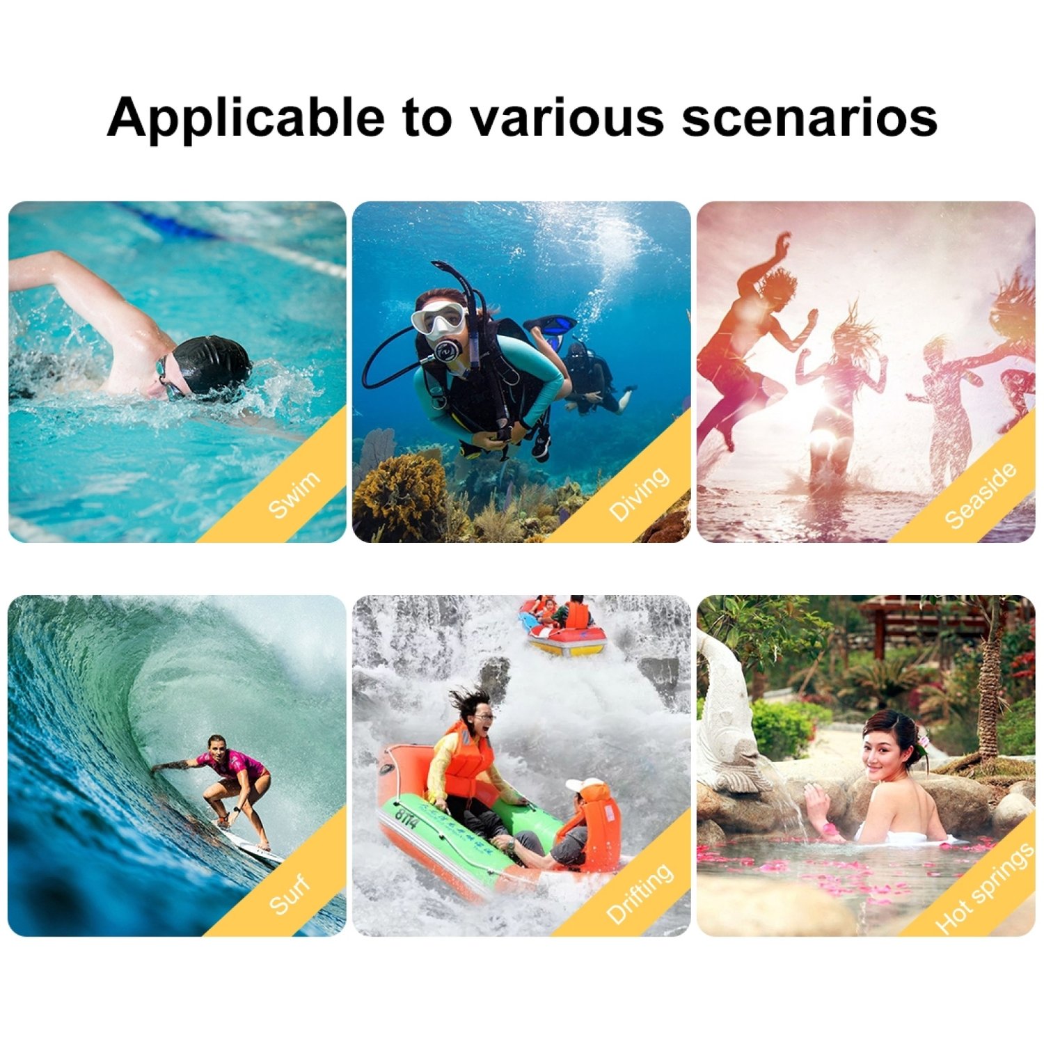 iPhone accessory for underwater activities