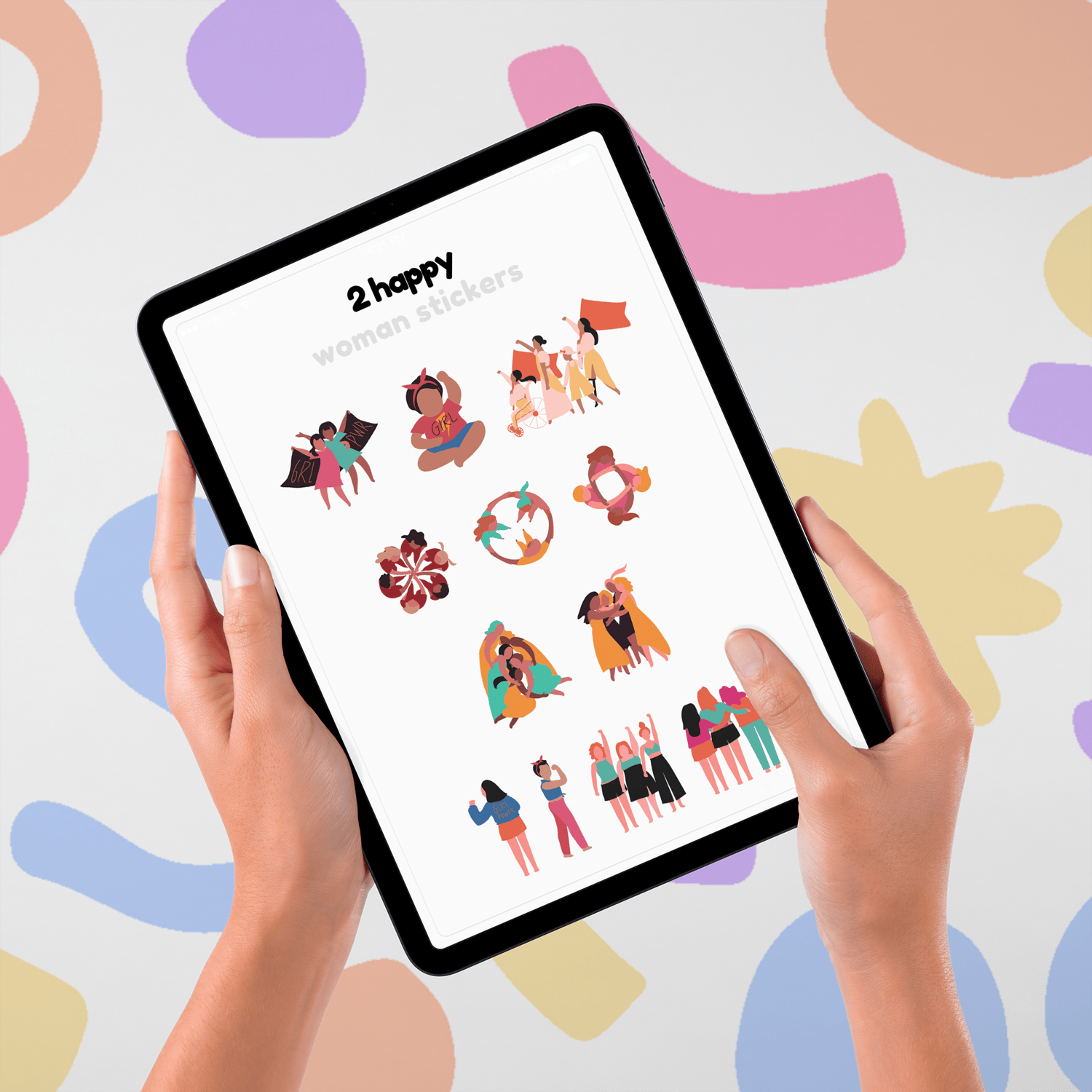 2happyideas stickers-women