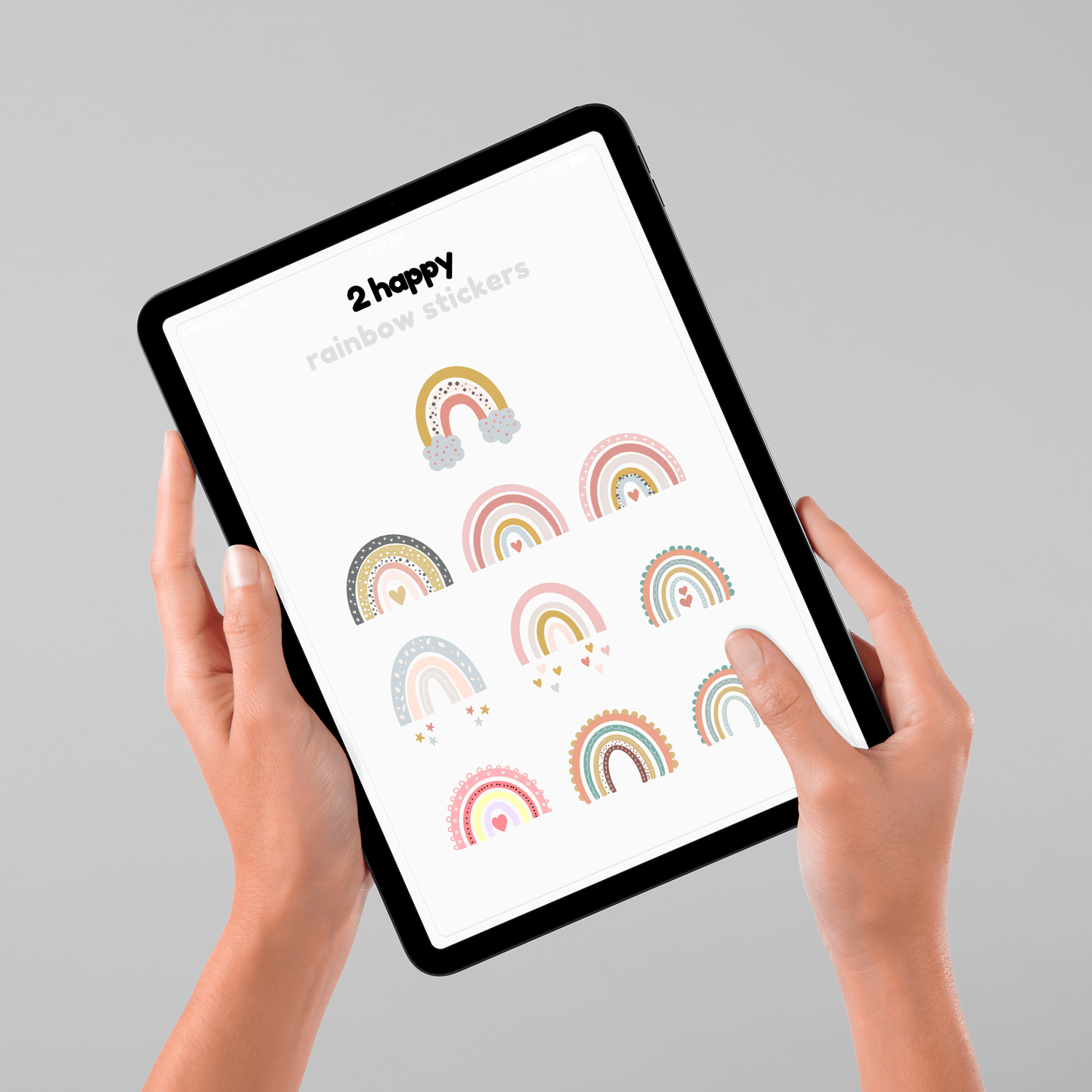 2happyideas stickers-rainbow