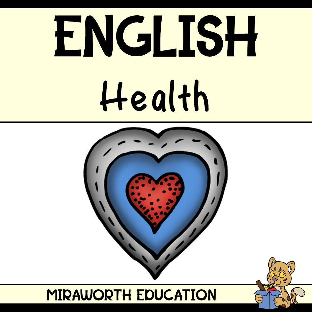 English language health classroom resources published by Miraworth Education