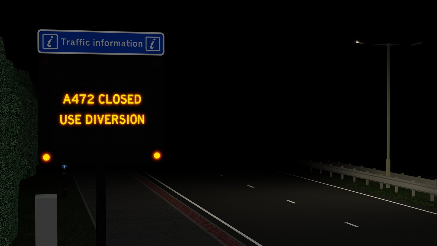 [SCRIPTED] Dynamic Traffic Information Signs