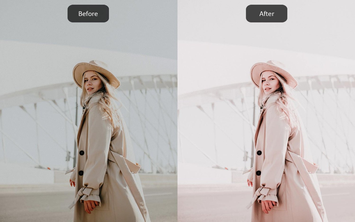 Boho Style - Lightroom Presets - Before-After