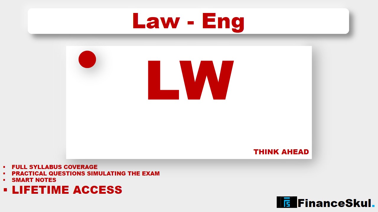 ACCA - Corporate Law / Company Law | ACCA_LW | ACCA_F4