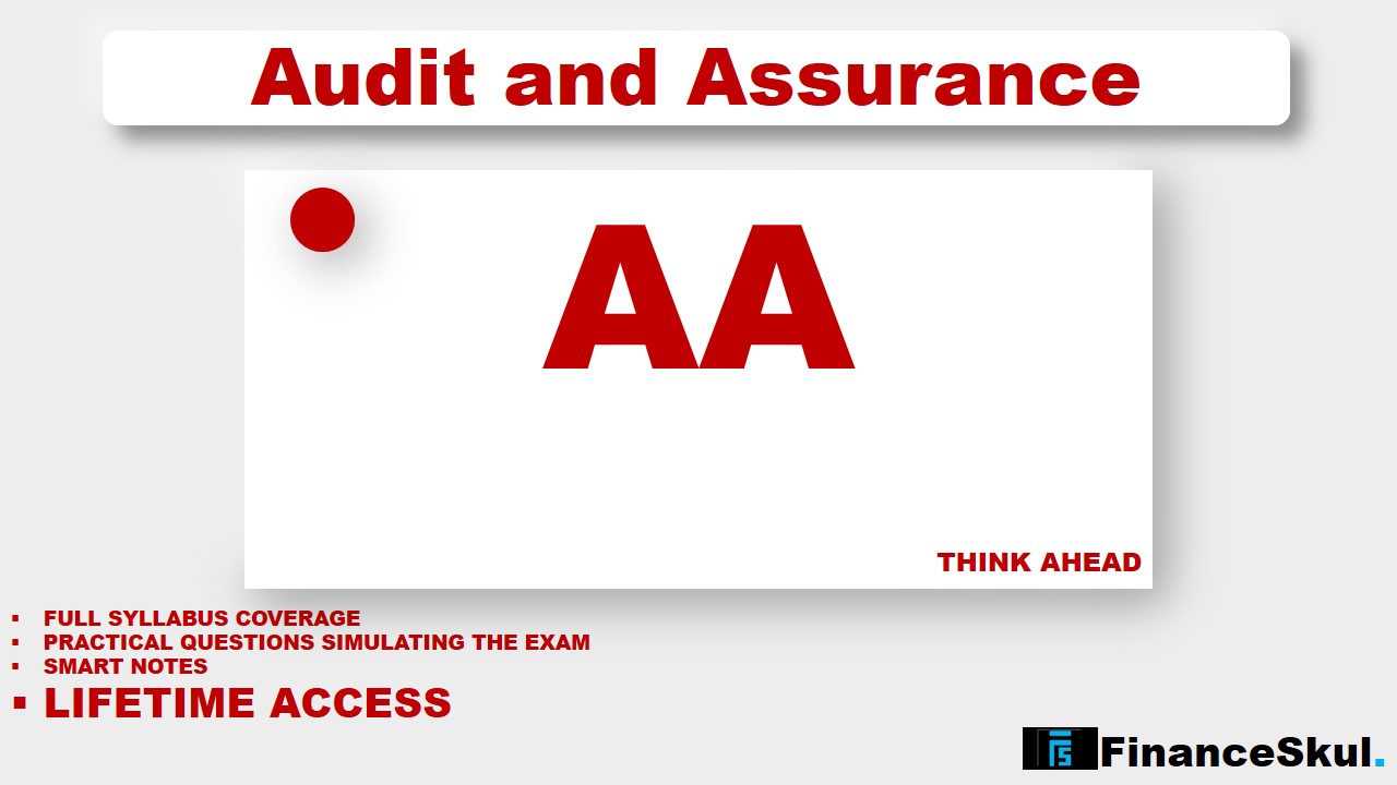 ACCA - Audit and Assurance | ACCA_AA | ACCA_F8