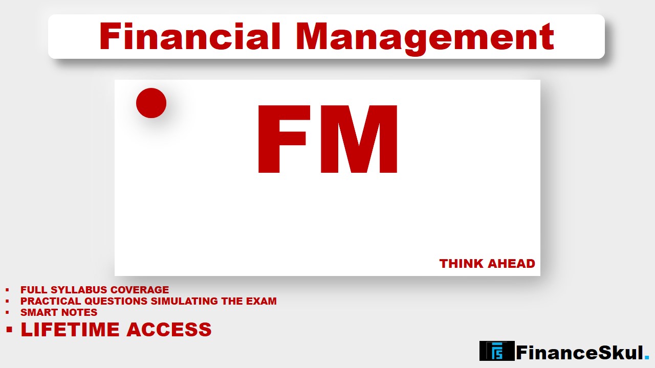 ACCA - Financial Management | ACCA_FM | ACCA_F9