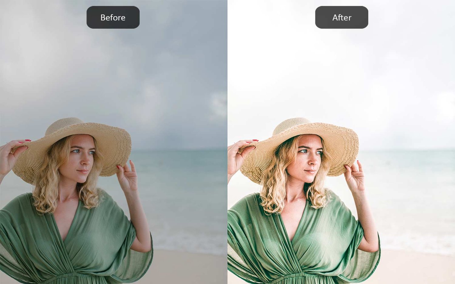 Insta Travel - Lightroom Presets - Before-After