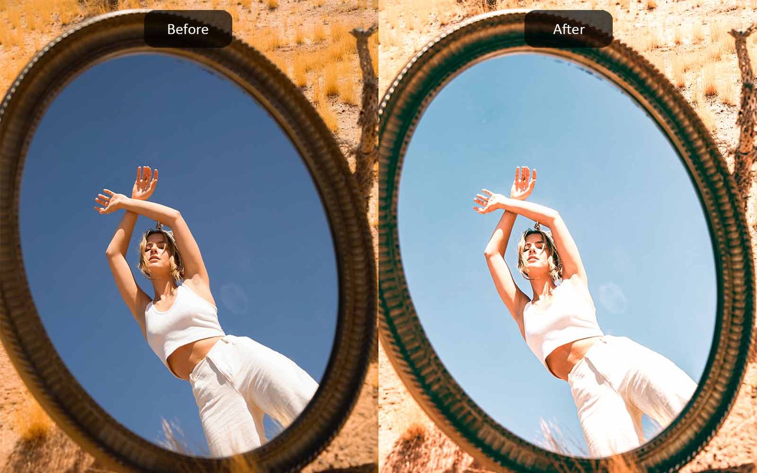 Insta Travel - Lightroom Presets - Before-After