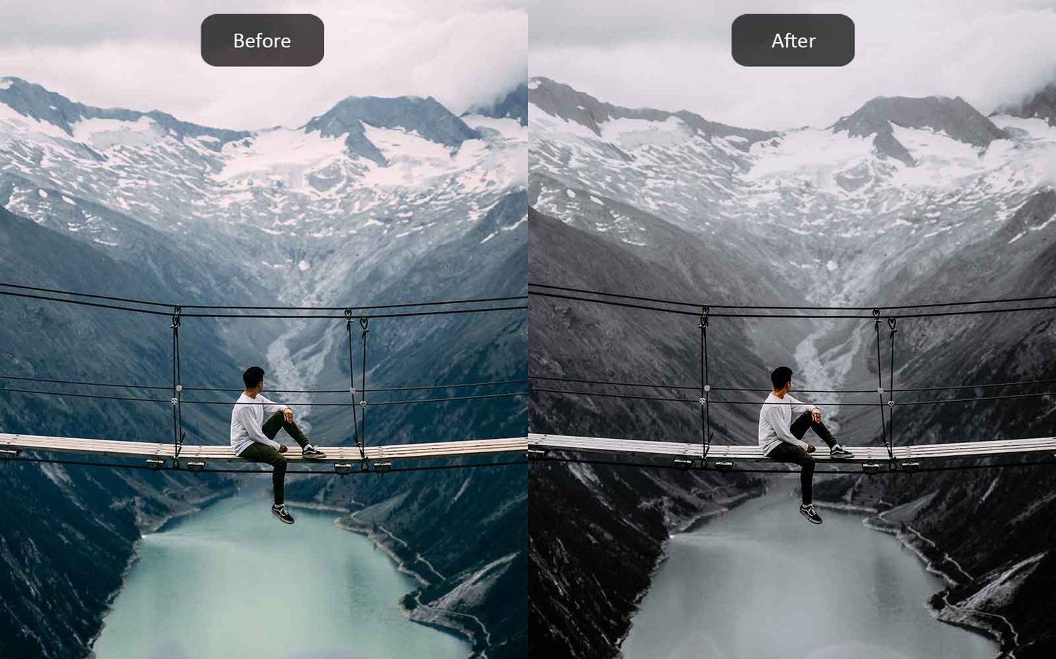 Outdoor Adventures - Lightroom Presets - Before-After