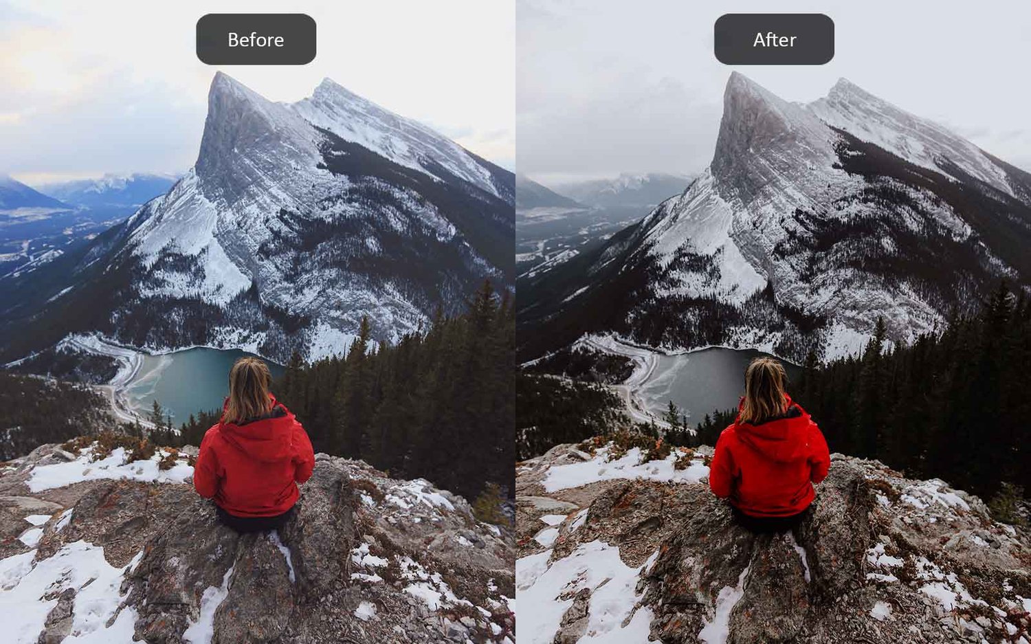 Outdoor Adventures - Lightroom Presets - Before-After