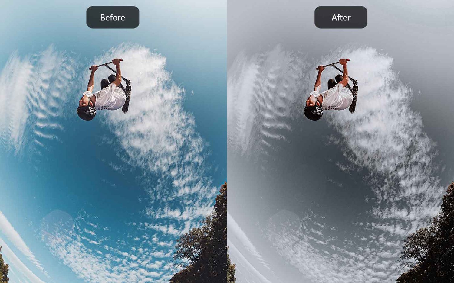 Outdoor Adventures - Lightroom Presets - Before-After